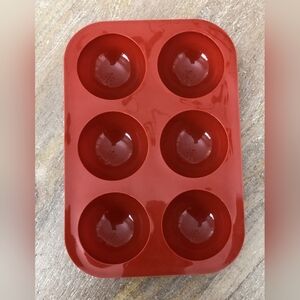 New‎ Silicone Mold Semi Sphere 6 Hole Chocolate Baking Holiday